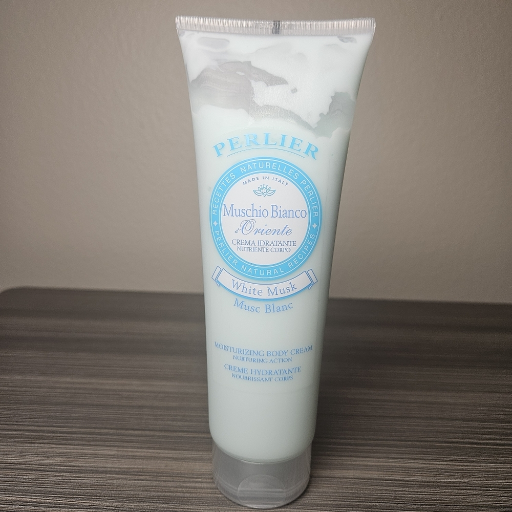 Perlier White Musk Moisturizing Body Cream 250ml new sealed